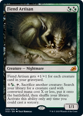 Fiend Artisan Ikoria- Lair of Behemoths